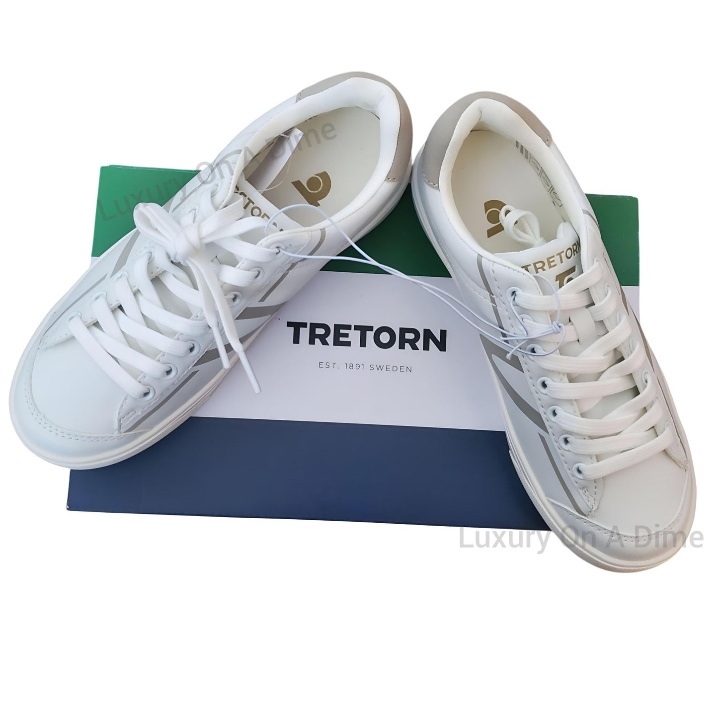 Tretorn Women's Sneakers Serve Low Top Athletic Tennis Preppy Athleisure Shoes