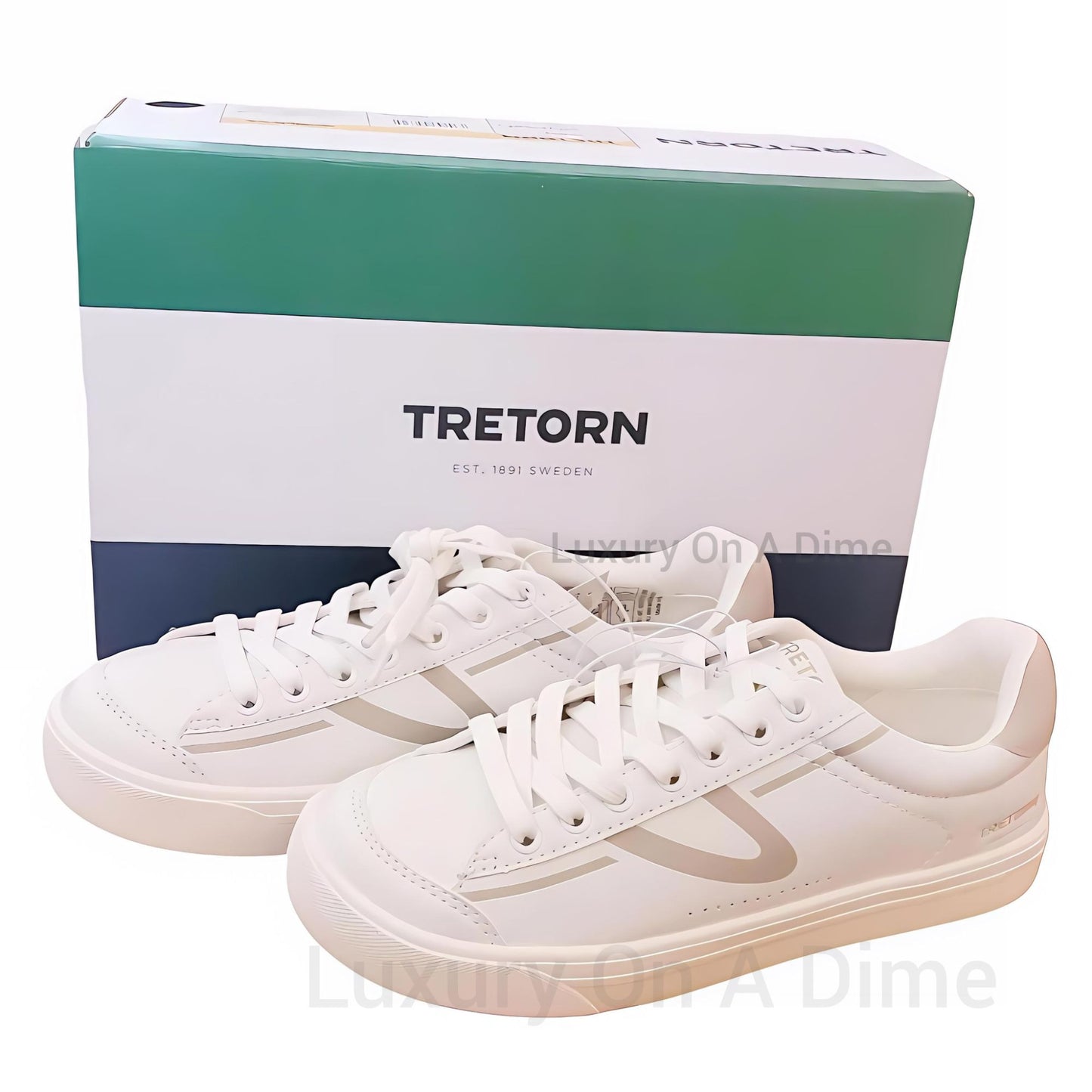 Tretorn Women's Sneakers Serve Low Top Athletic Tennis Preppy Athleisure Shoes