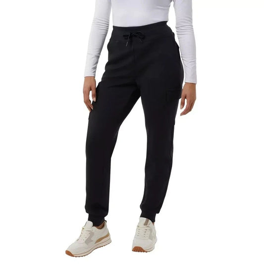 32 Degrees Women Cargo Jogger Pants Tech Fleece Athletic Elastic Drawstring