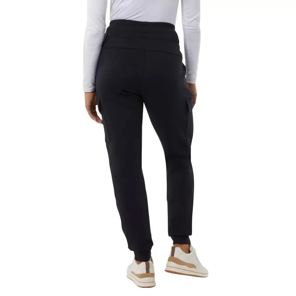 32 Degrees Women Cargo Jogger Pants Tech Fleece Athletic Elastic Drawstring