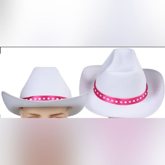 Pink Cowgirl Star-Covered Pants Cosplay Movie Inspired Halloween Costume