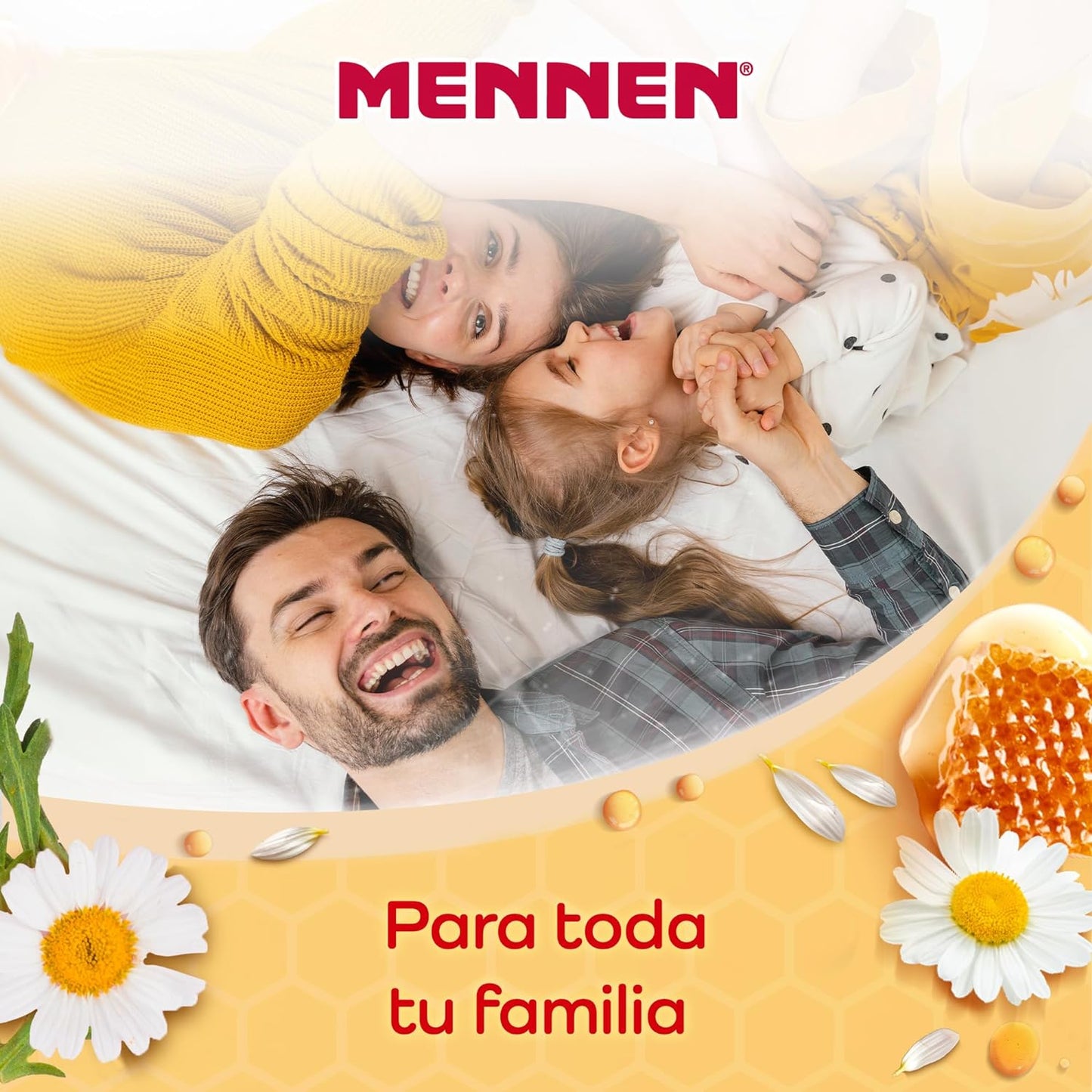 Mennen Baby Shampoo Natural Honey Nectar Chamomile Shampoo Large 700mL Bottle