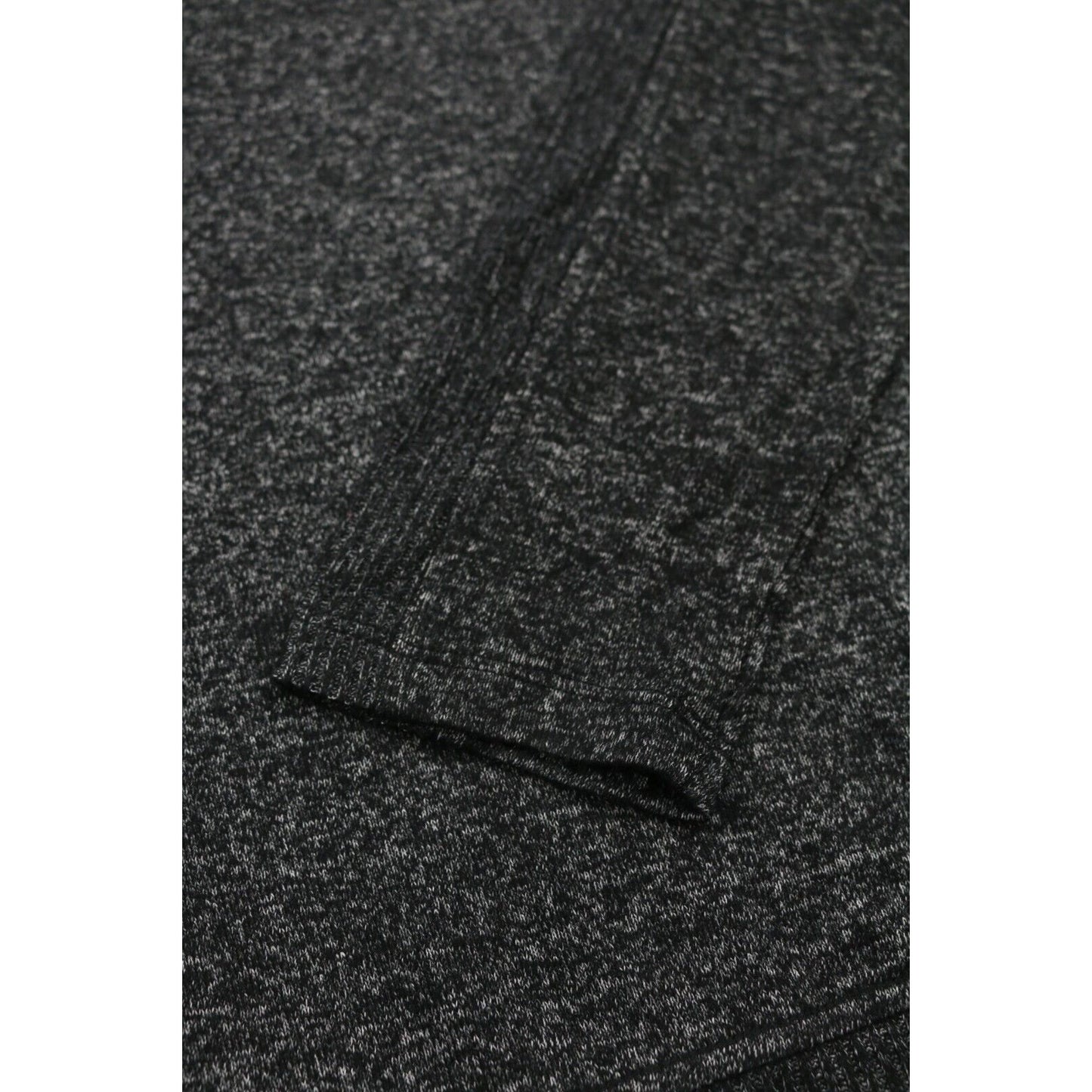 Buffalo David Bitton Woman's Sweater Soft Shirt V-Neck Long Sleeve Top Black Midweight