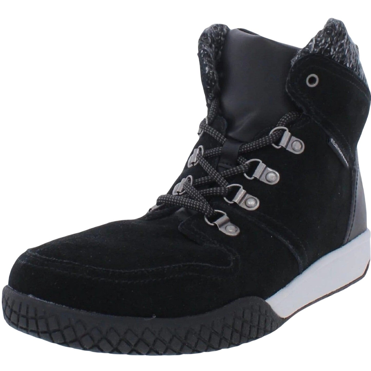 Weatherproof Womens Boots Ruby Outdoor Winter Snow Shoes Suede Leather Chunky Lug