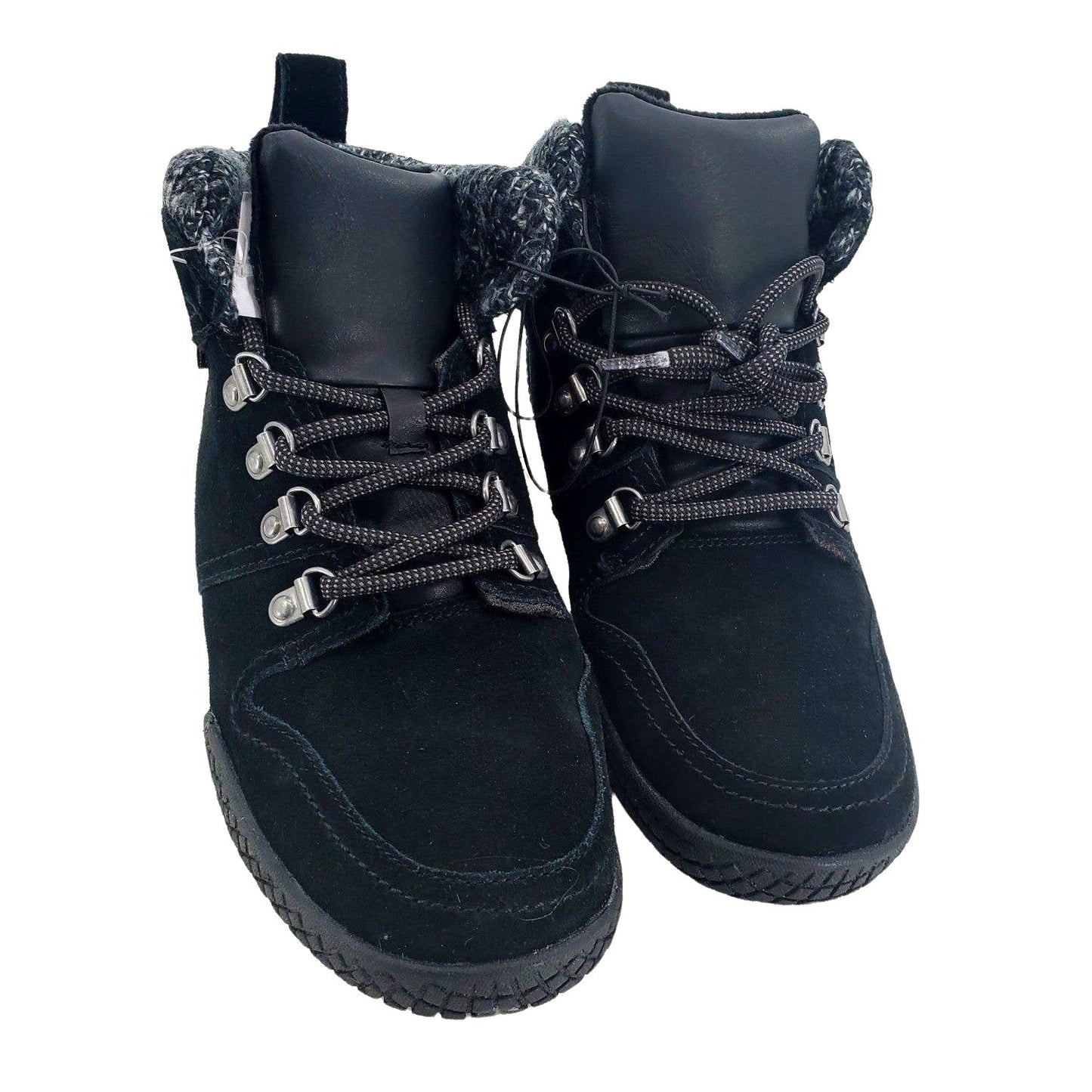 Weatherproof Womens Boots Ruby Outdoor Winter Snow Shoes Suede Leather Chunky Lug