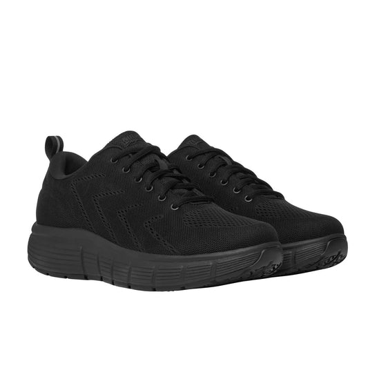 Kirkland Mens Comfort Walker Sneaker Athletic Shoes Athleisure Slip-Resistant Black