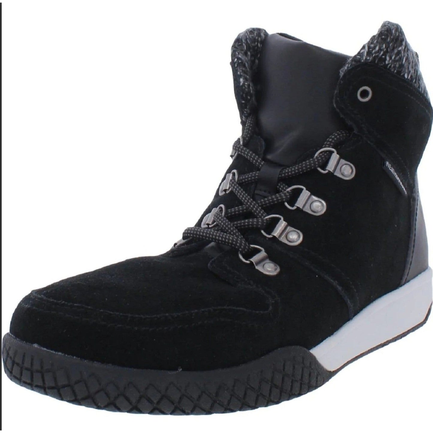 Weatherproof Womens Boots Ruby Outdoor Winter Snow Shoes Suede Leather Chunky Lug