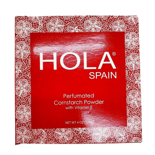 Dusting Powder Hola Spain Perfumed Cornstarch Plus Vitamin E 4 Ounces Hola Spain Perfumed Cornstarch Dusting Powder Plus Vitamin E (4 Ounces)