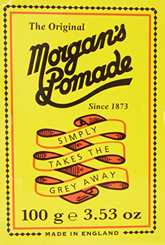 MORGAN'S POMADE "The Original" Darkens Grey Hair 3.38 oz 100mL Glass Jar