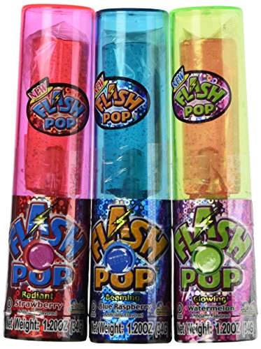Kidsmania Flash Pop Novelty Lollipop (Pack of 12)