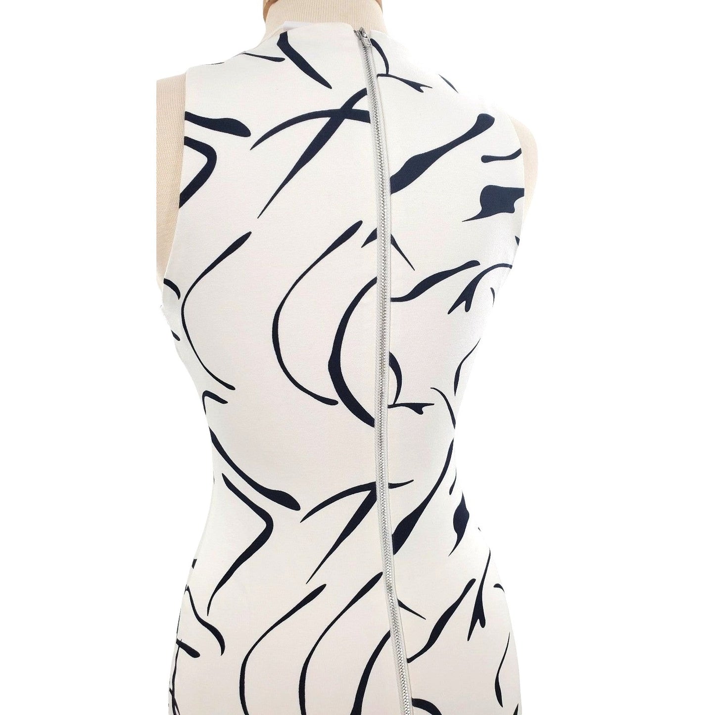 ELLIATT Dress Asymmetrical Dusk Sheath Sleeveless High-neck