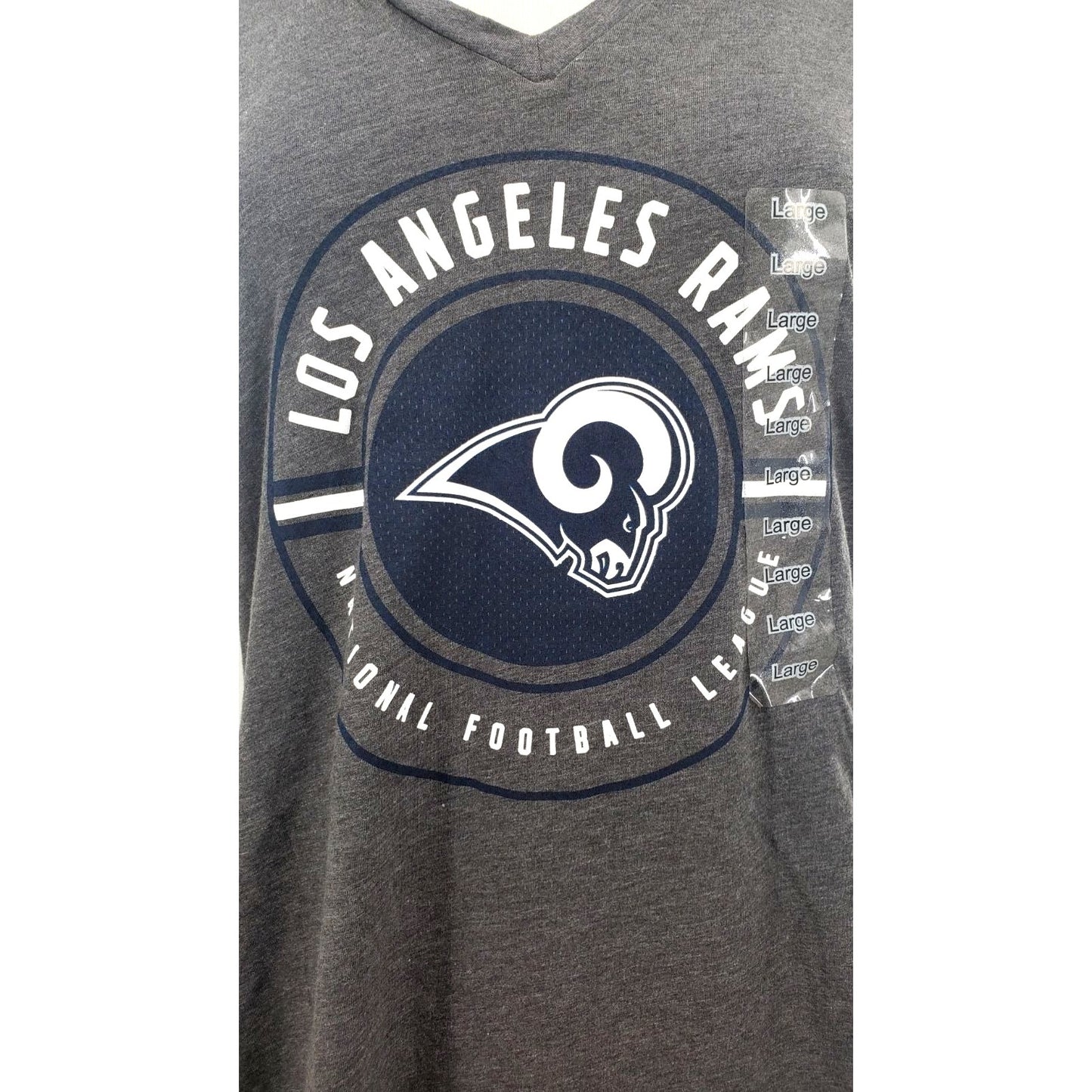 NFL Shirt Official Los Angeles RAMS Short sleeve Football T-shirt Sports top