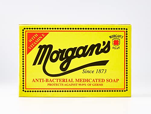 Morgan's Antibacterial Medicated Soap bar, 2.8oz