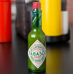 Tabasco Green Pepper Sauce (Jalapeno) -2 oz Glass bottle-McIlhenny Co,