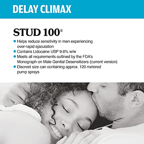 Stud 100 Male Genital Desensitizer Spray, 7/16- Fl. Ounce Box (Pack of 1)