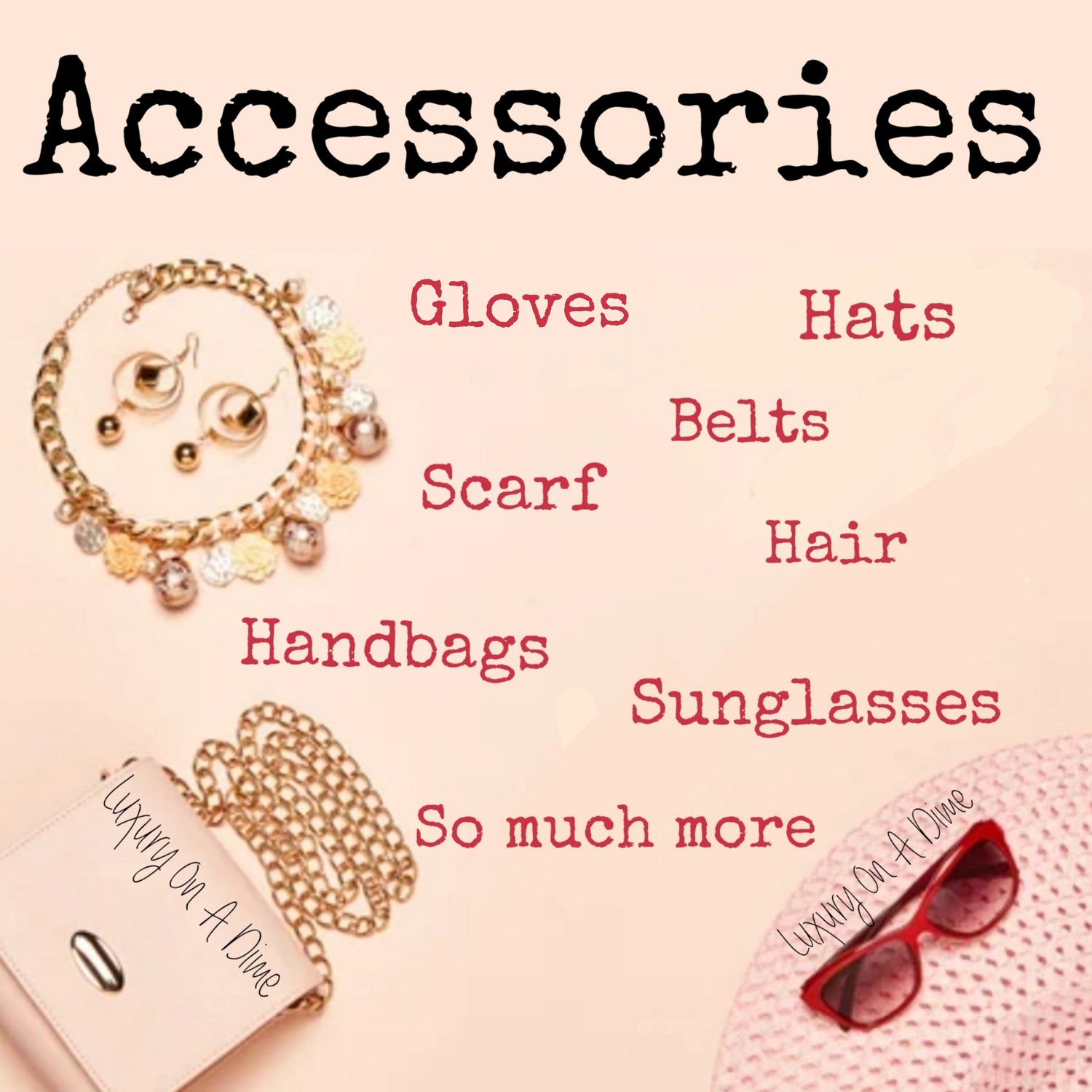Accessories - Hats, Belts & More