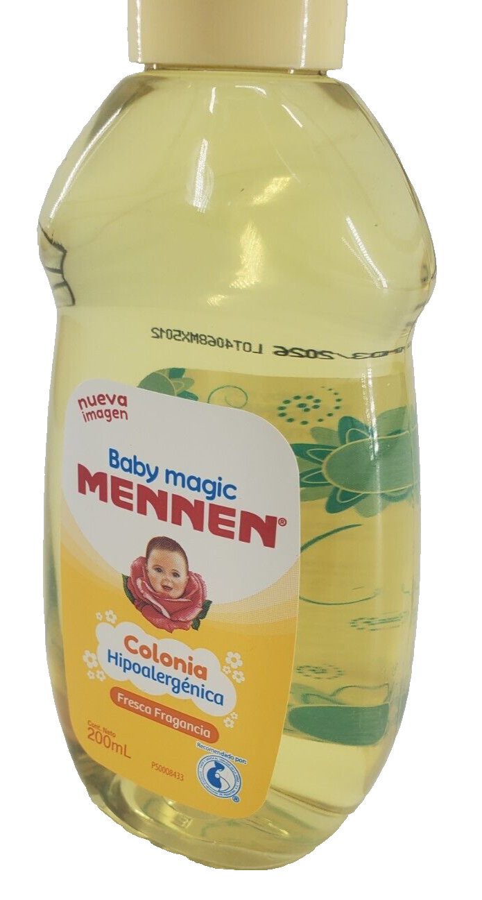 Baby Magic Mennen Baby Cologne 6.7oz Hypoallergenic Fresh Fragrance 200mL Bottle