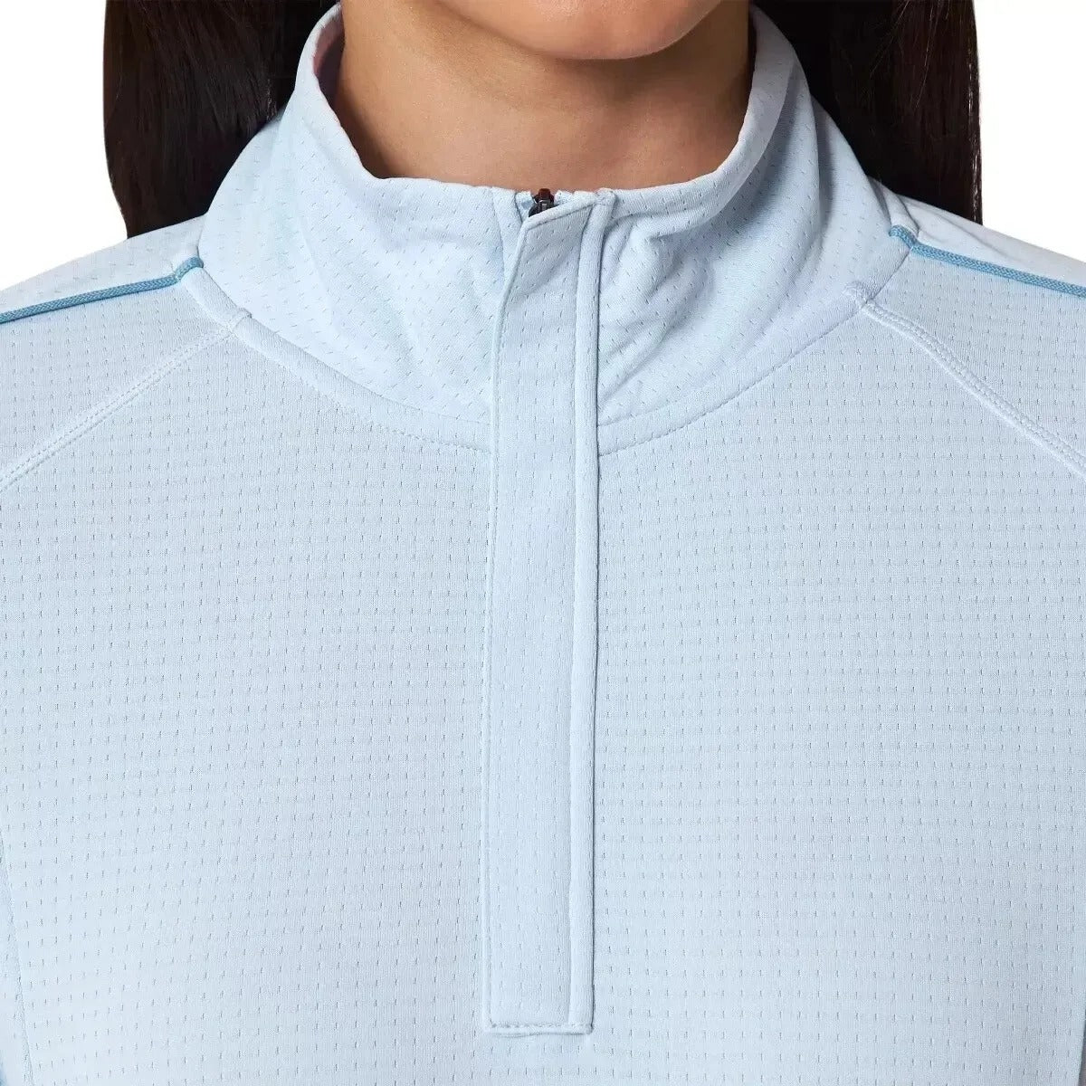 Mondetta Quarter-Zip Shirt Athletic Top Side Zip Pockets Activewear Pullover