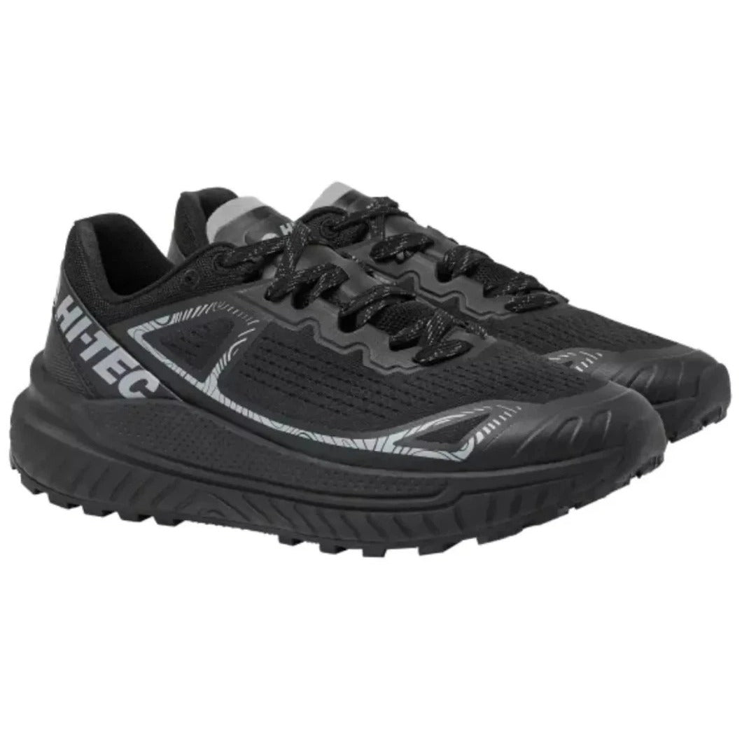 Hi-Tec Mens Catalina Trail Athletic Sneakers Outdoor Activewear Shoes Black