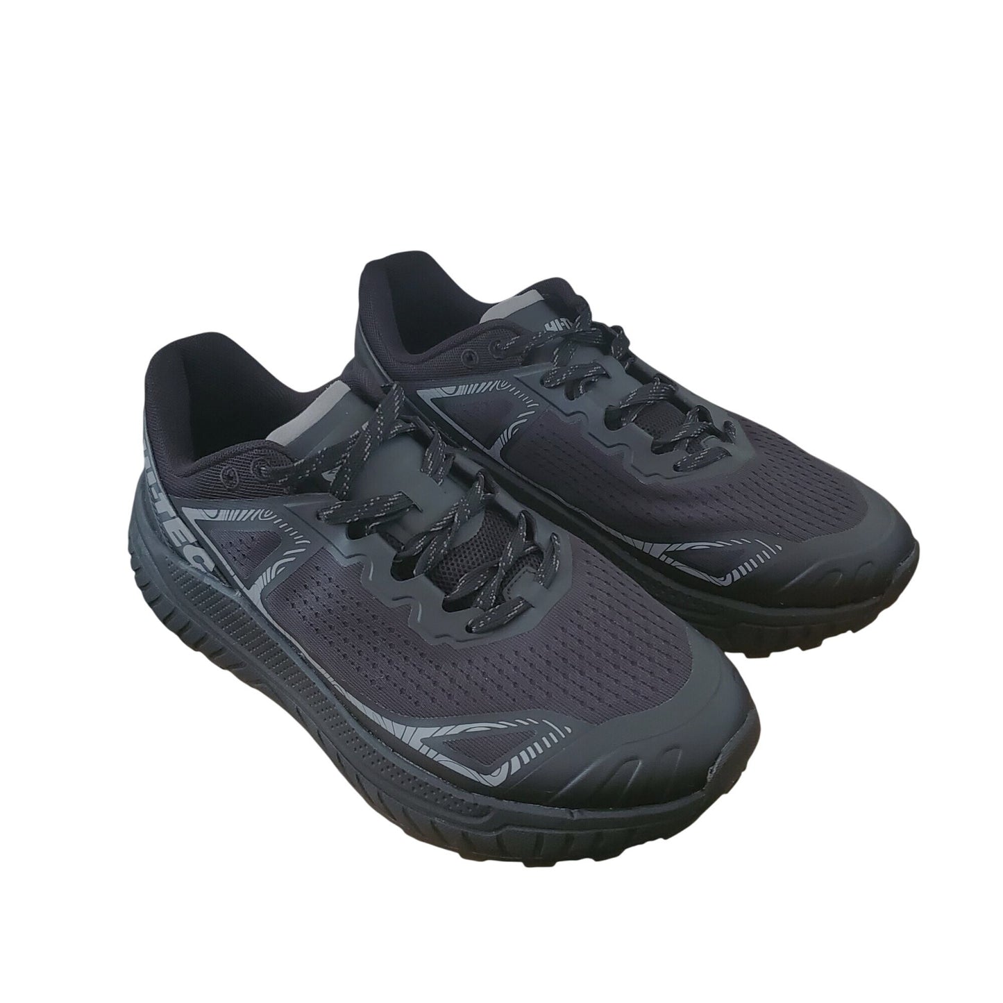 Hi-Tec Mens Catalina Trail Athletic Sneakers Outdoor Activewear Shoes Black