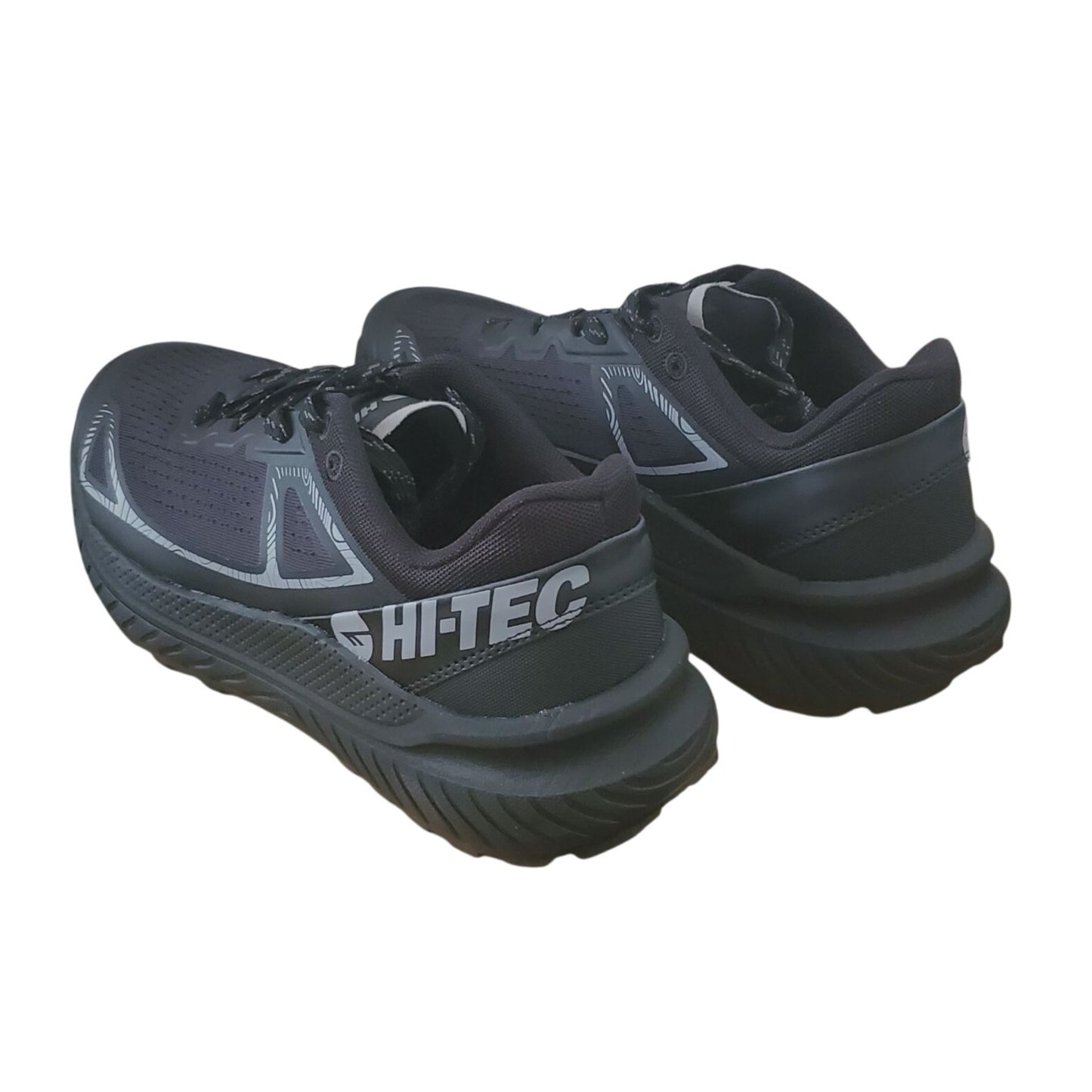 Hi-Tec Mens Catalina Trail Athletic Sneakers Outdoor Activewear Shoes Black