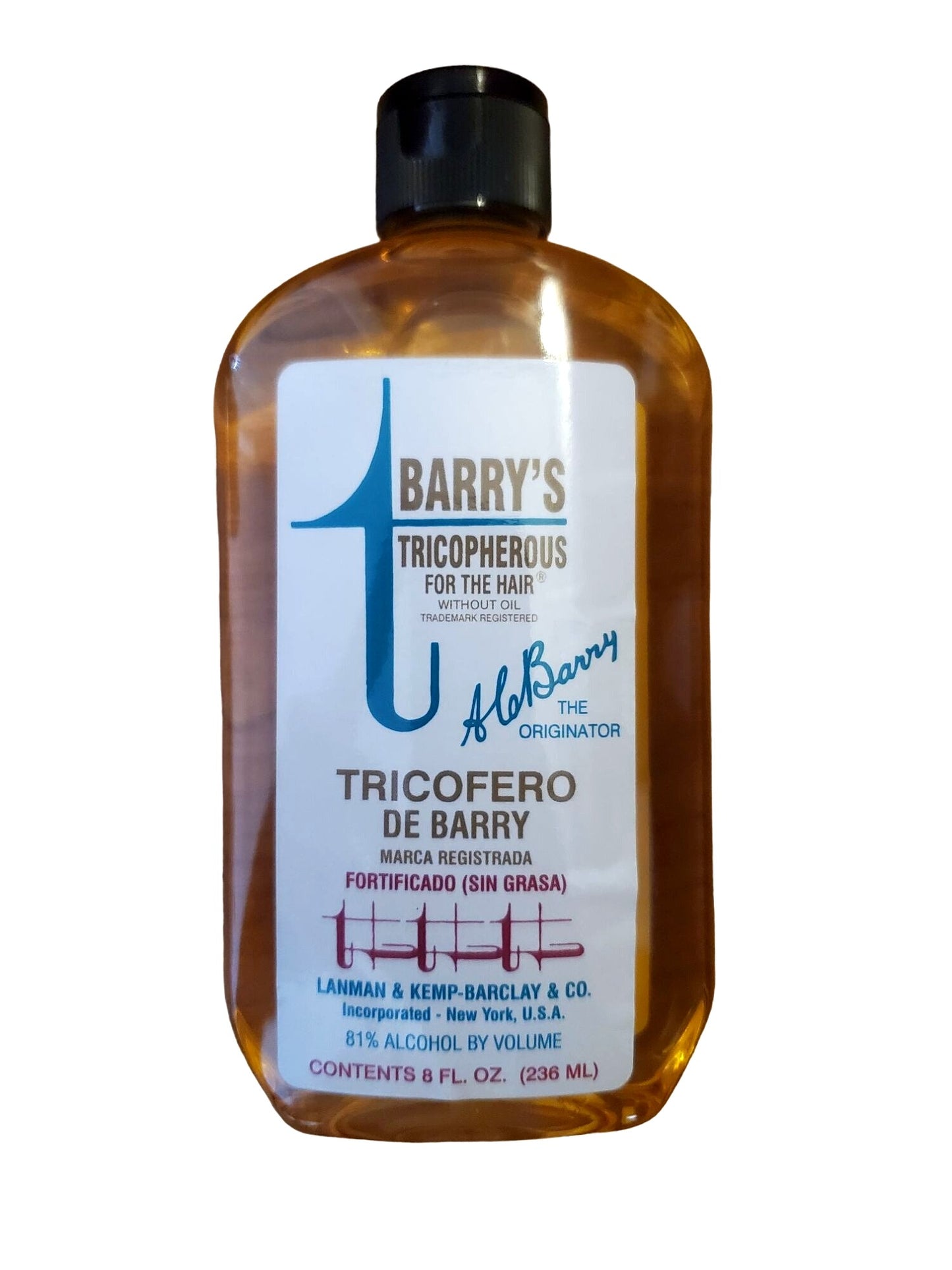 Barry's Tricopherous for the Hair Greaseless 8oz