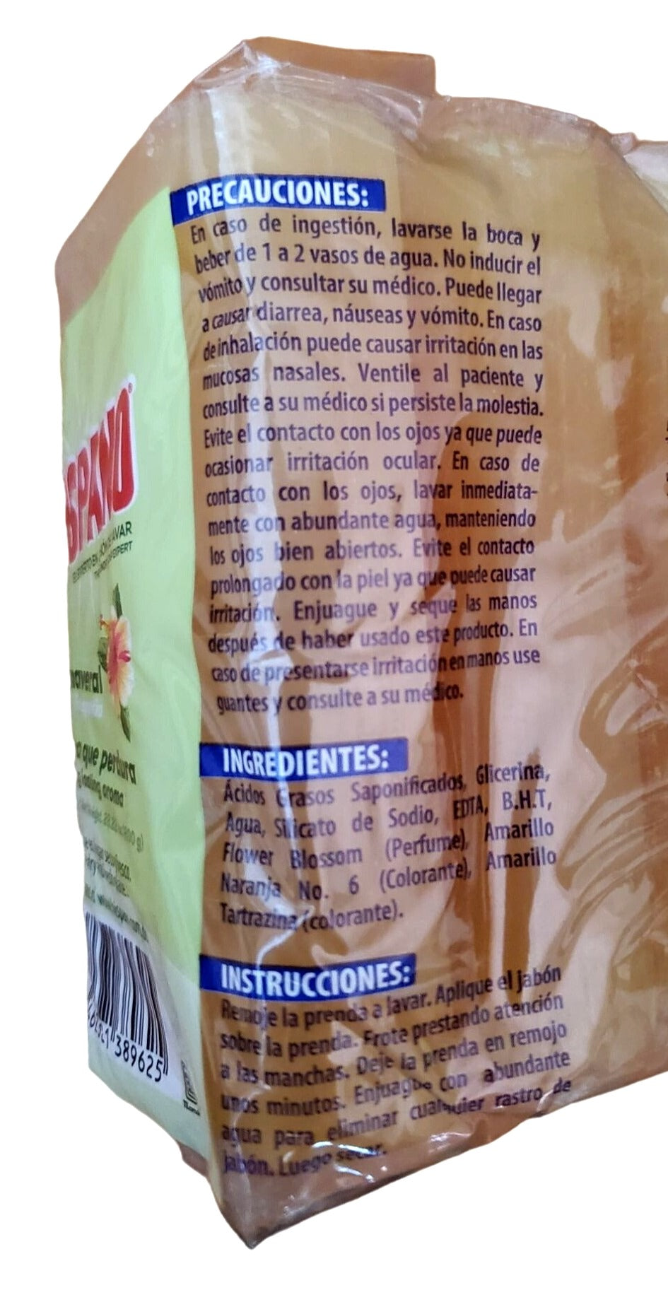 Hispano Primaveral Soap Fresh Spring Scent 160 Gram bars 5 bars/pack