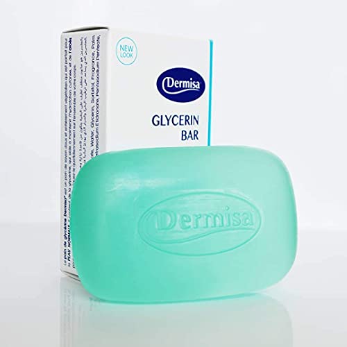 Dermisa Glycerin Bar with Aloe Soap | Helps to Gently Cleanse All Skin aloe vera bar soap