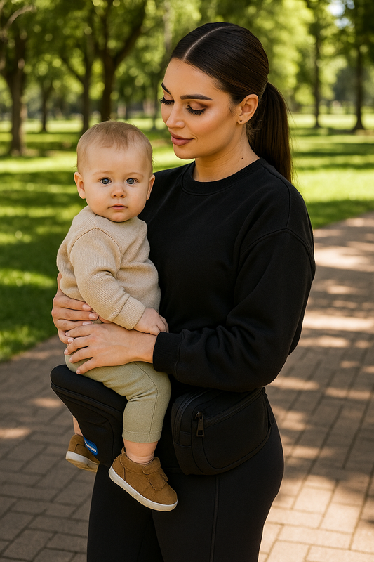 Aquaroo Baby Hip Carrier 4-way Convertible All-Weather Feeding Waist Belt Bag With Seat