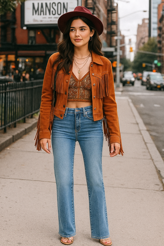RISEN High-Rise Waist Tummy Control Slim Fit Pants Straight Leg Denim Jeans Plus Size Available
