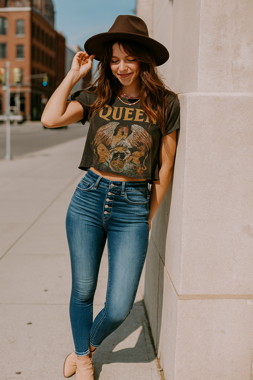 Judy Blue High-Rise Waist Button Fly Skinny Fit Jeans Slim Leg Denim Ankle Pants Plus Size Available