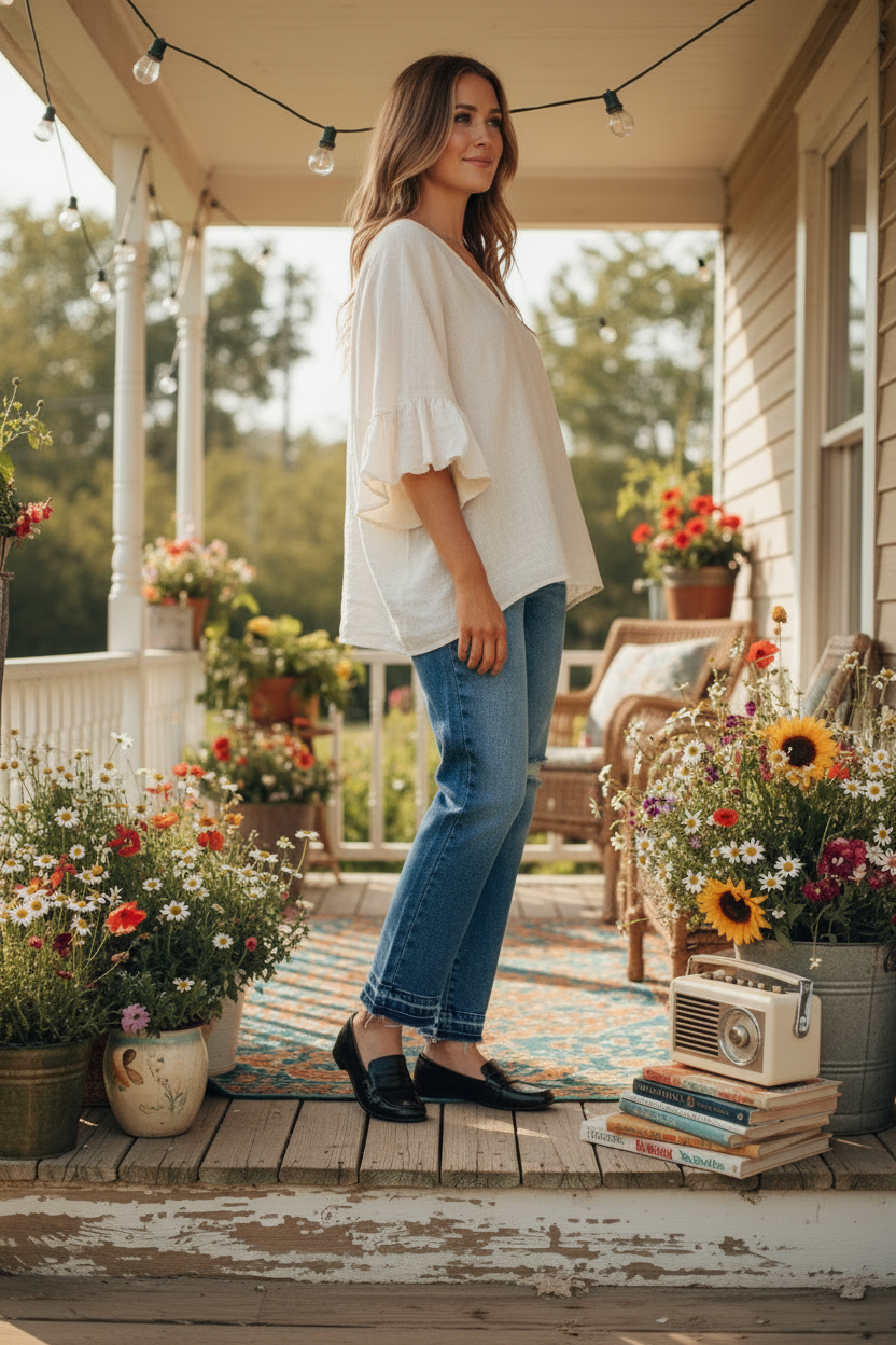Judy Blue Full Size Mid Rise Bf Patch & Repair Destroy Release Hem Jeans Plus Size