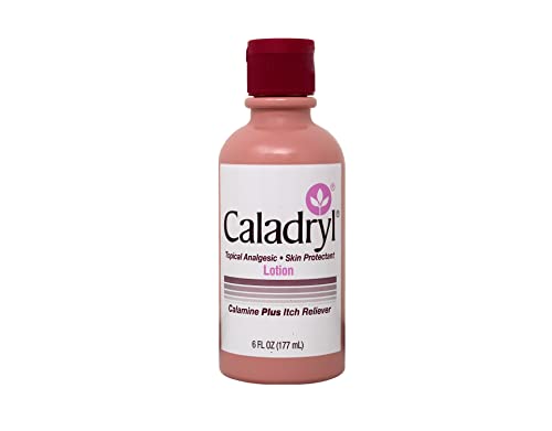 CALADRYL Calamine Lotion- Soothingly Wonderful for ITCHY Skin, Burns, Sunburn, Bug Bites, Poison Ivy/Oak, Skin irritants