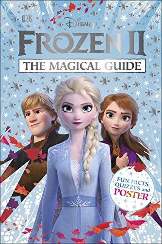 Disney Frozen II The Magical Guide Children's Book Fun Facts Quiz Poster