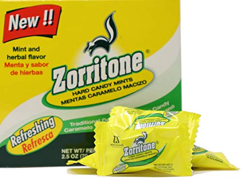 Hard Candy Mints Zorritone Mint and Herbal Flavored Central American