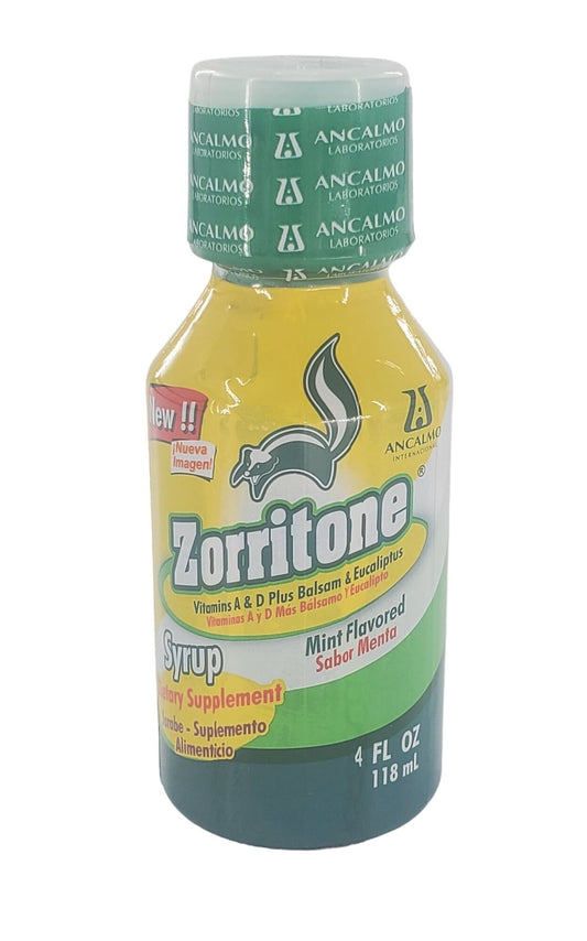 Zorritone Syrup Dietary Supplement 4oz bottle