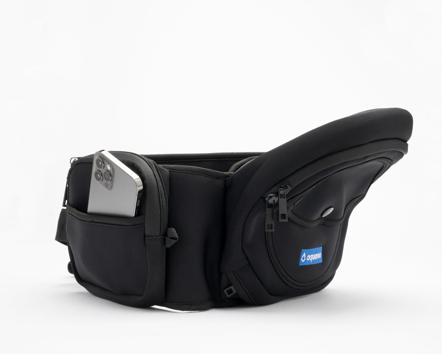 Aquaroo Baby Hip Carrier 4-way Convertible All-Weather Feeding Waist Belt Bag With Seat