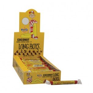 Atkinson Long Boy Coconut Caramel Candy, 48CT Box