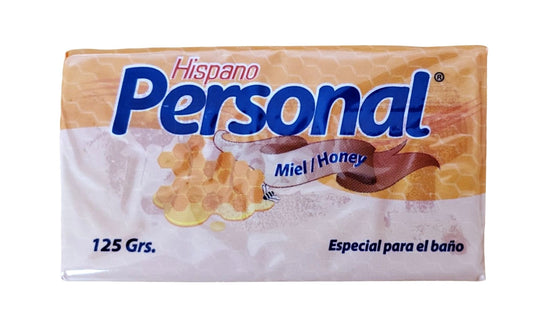 Hispano Personal Con Miel Honey Soap 4.4 oz 125g Dominican Honey Soap