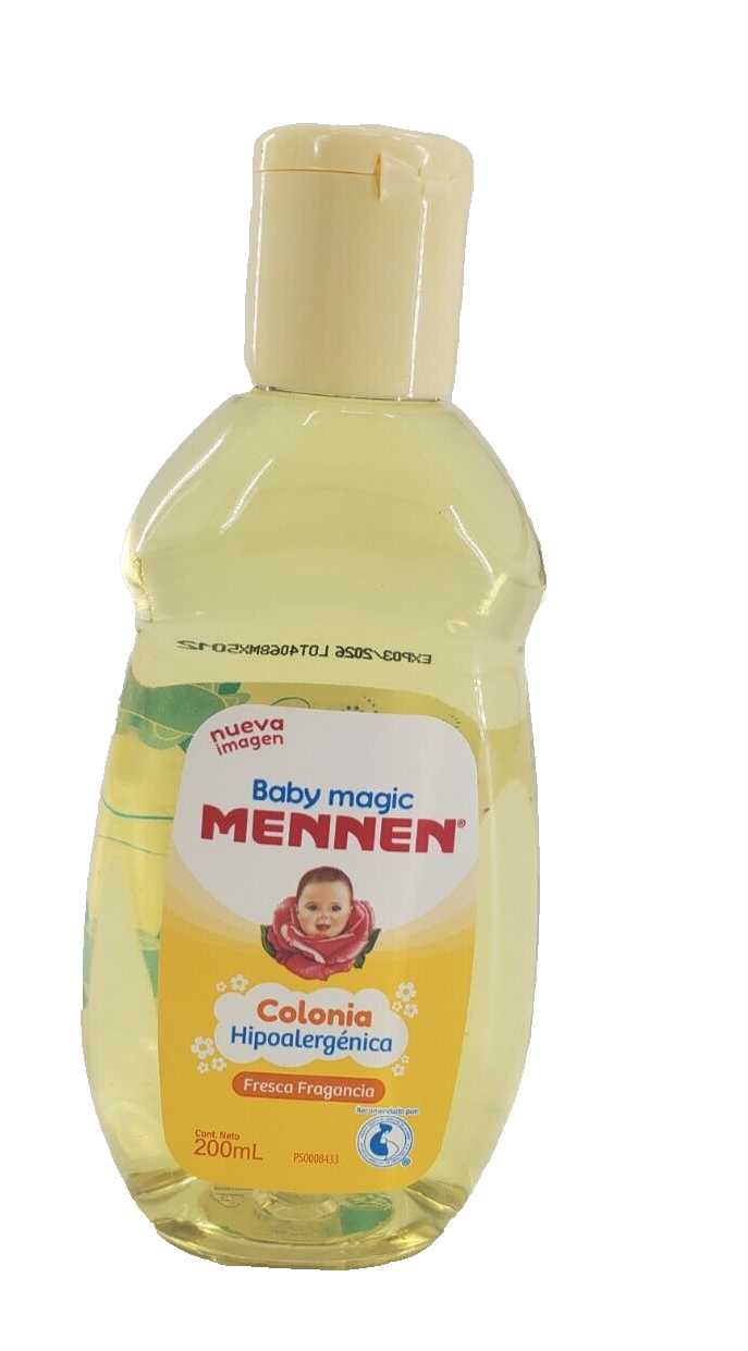 Baby Magic Mennen Baby Cologne 6.7oz Hypoallergenic Fresh Fragrance 200mL Bottle