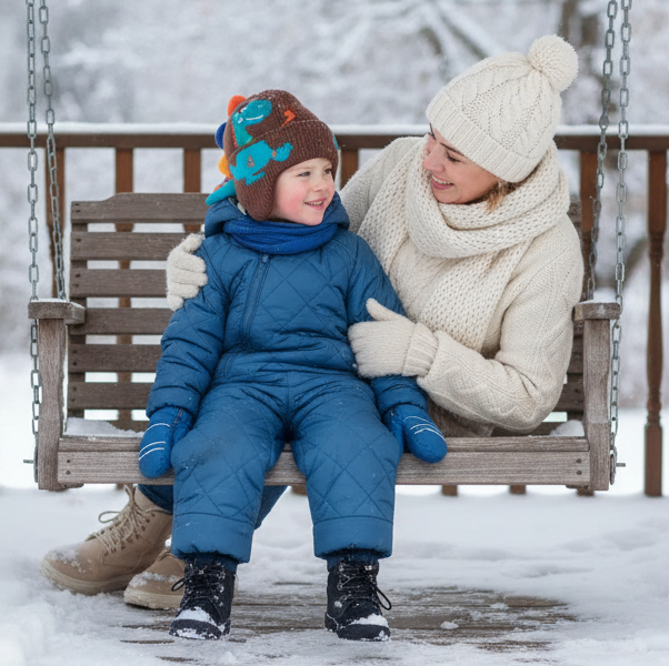 Dino Children’s 3D Embroidered Dinosaur Knitted Hat Kids Beanie Ear Cover Winter Hat