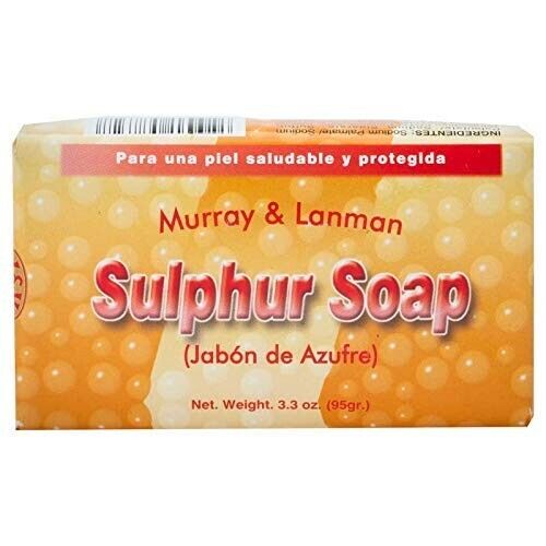 Sulfur Soap Murray & Lanman  Sulphur Soap Jabon de Azufre 3.3oz