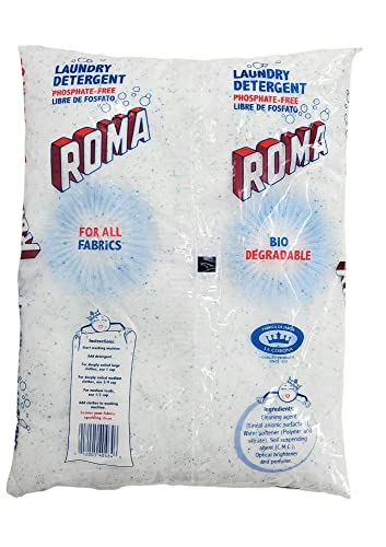 Roma Powder Eco Friendly Laundry Detergent 4.4LB Bag Biodegradable