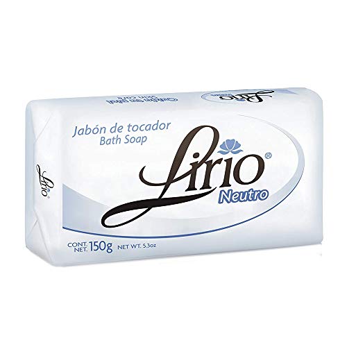 Lirio Neutro Jabon natural Bar soap 5.29OZ (150g) Pack of 1