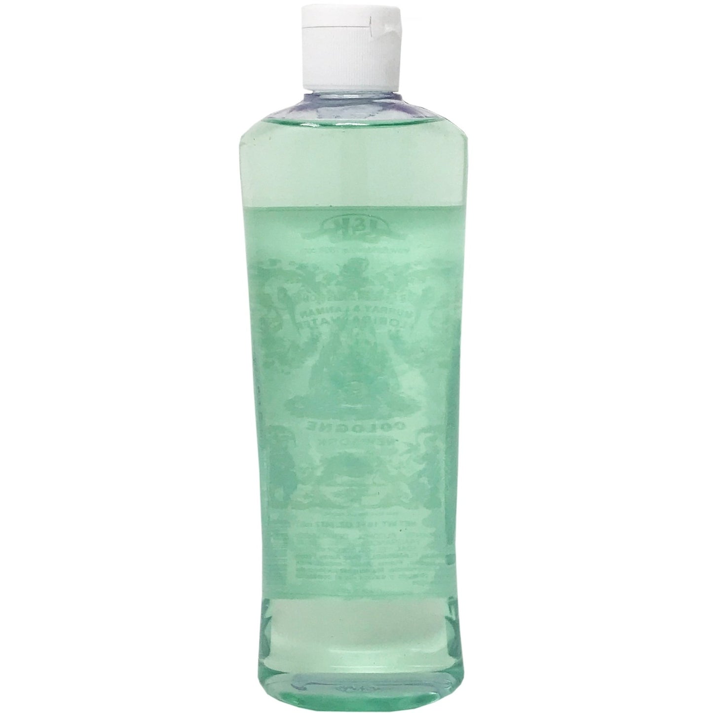 Florida Water Cologne 16 oz Plastic PET Bottle Flip Cap Murray & Lanman