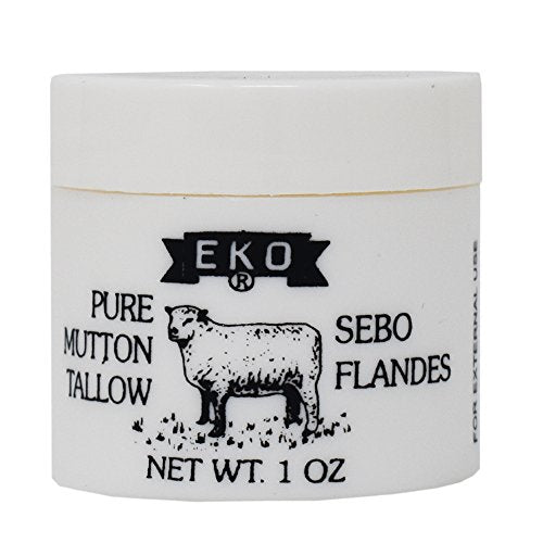 Mutton Tallow Moisturizing Ointment EKO Sheep Tallow 1oz Container