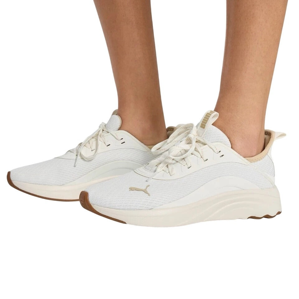 Puma Women Sophia Evo Vital Sneakers Athletic Lace-up Shoes Activewear Cream