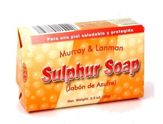 Sulfur Soap Murray & Lanman  Sulphur Soap Jabon de Azufre 3.3oz