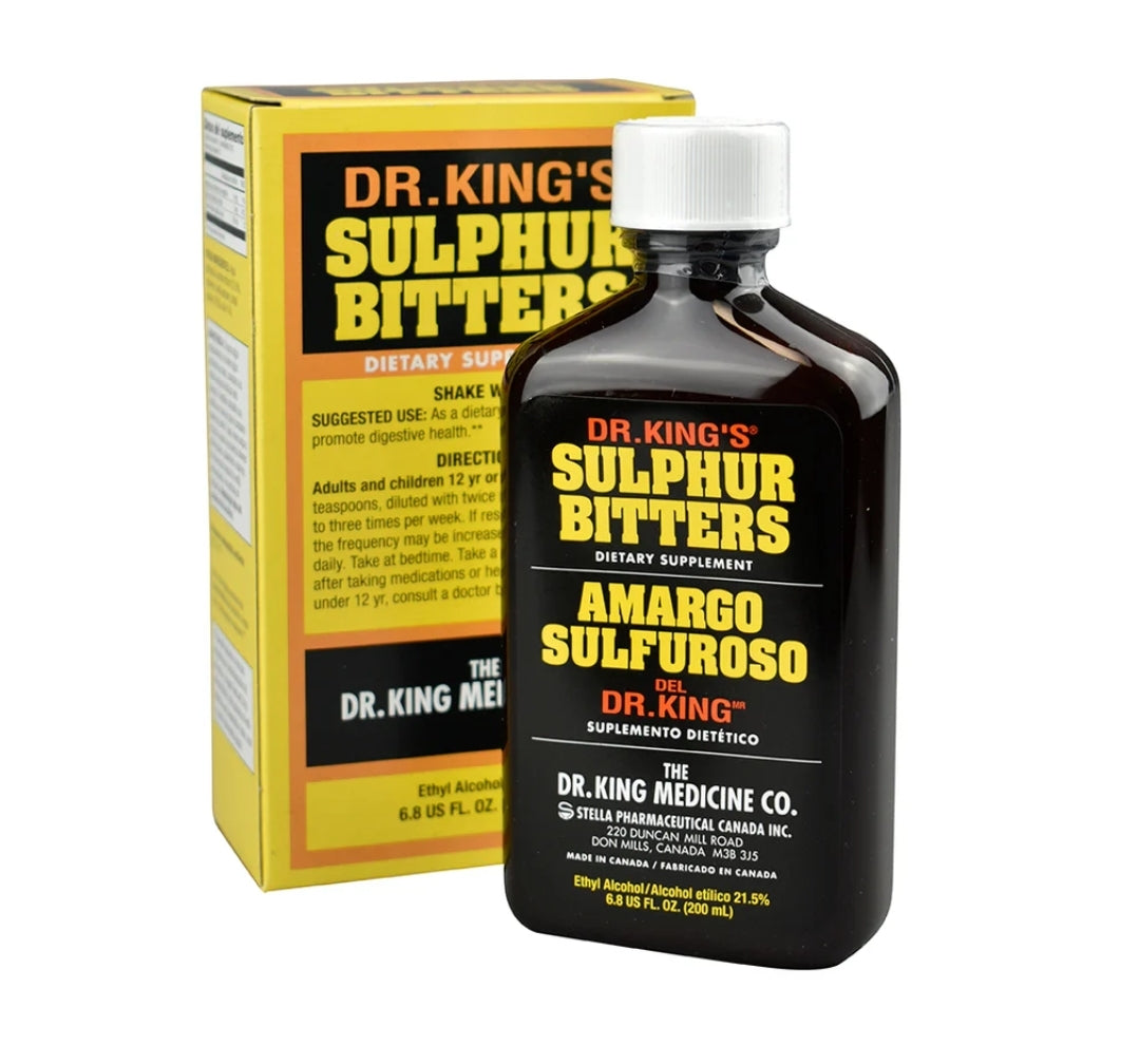 Dr Kings Sulphur Bitters Dietary Supplement 200mL(6.8oz)