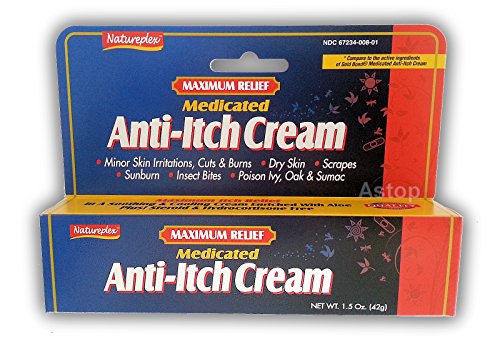 Natureplex Steroid FREE 1.5oz Maximum Relief Anti-itch Rash Burn Cream Dry Skin